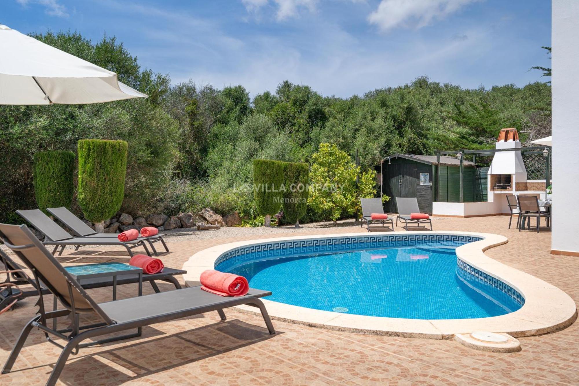Villa Sylvia Cala En Porter  Dış mekan fotoğraf