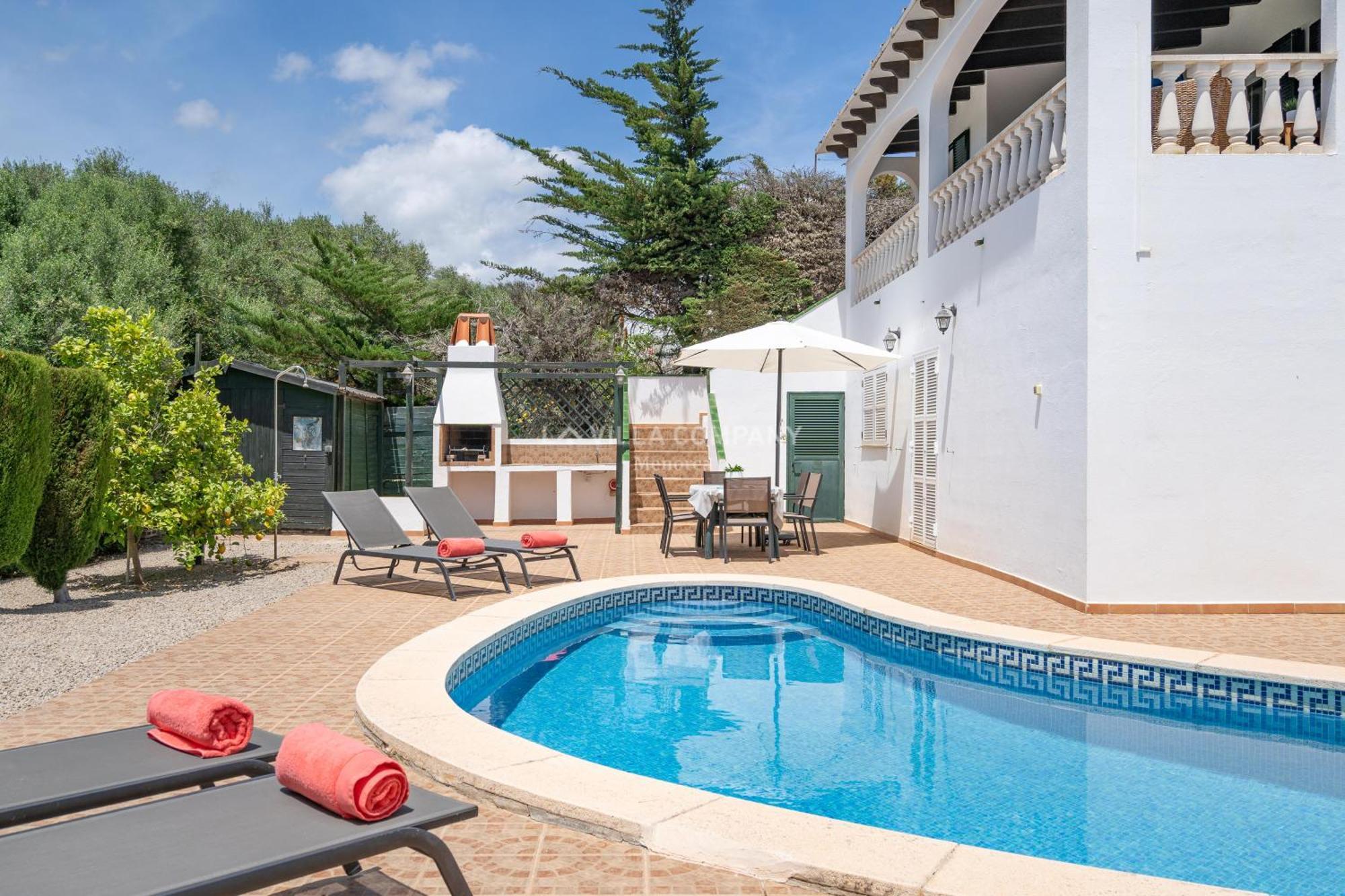 Villa Sylvia Cala En Porter  Dış mekan fotoğraf