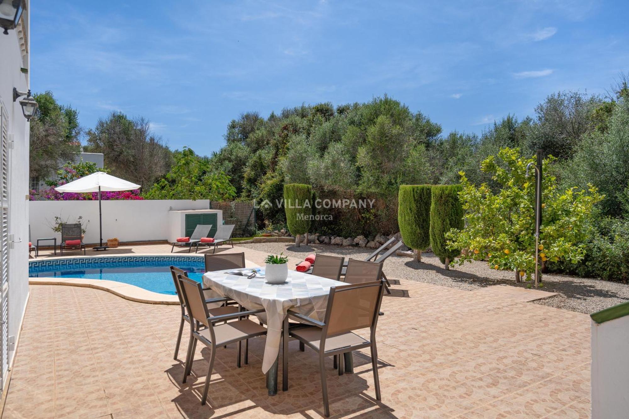 Villa Sylvia Cala En Porter  Dış mekan fotoğraf